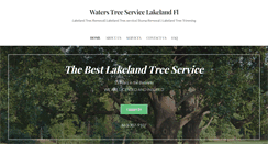 Desktop Screenshot of lakelandtreeremoval.com