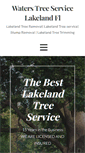 Mobile Screenshot of lakelandtreeremoval.com